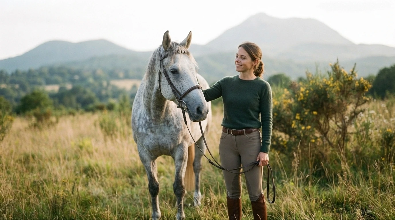 Cours d'équitation à Effiat, Puy-de-Dôme