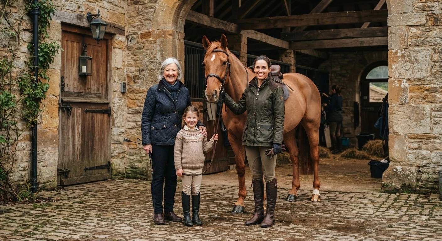L'équipe du Le Haras de l'Ardisiere, centre équestre à Effiat